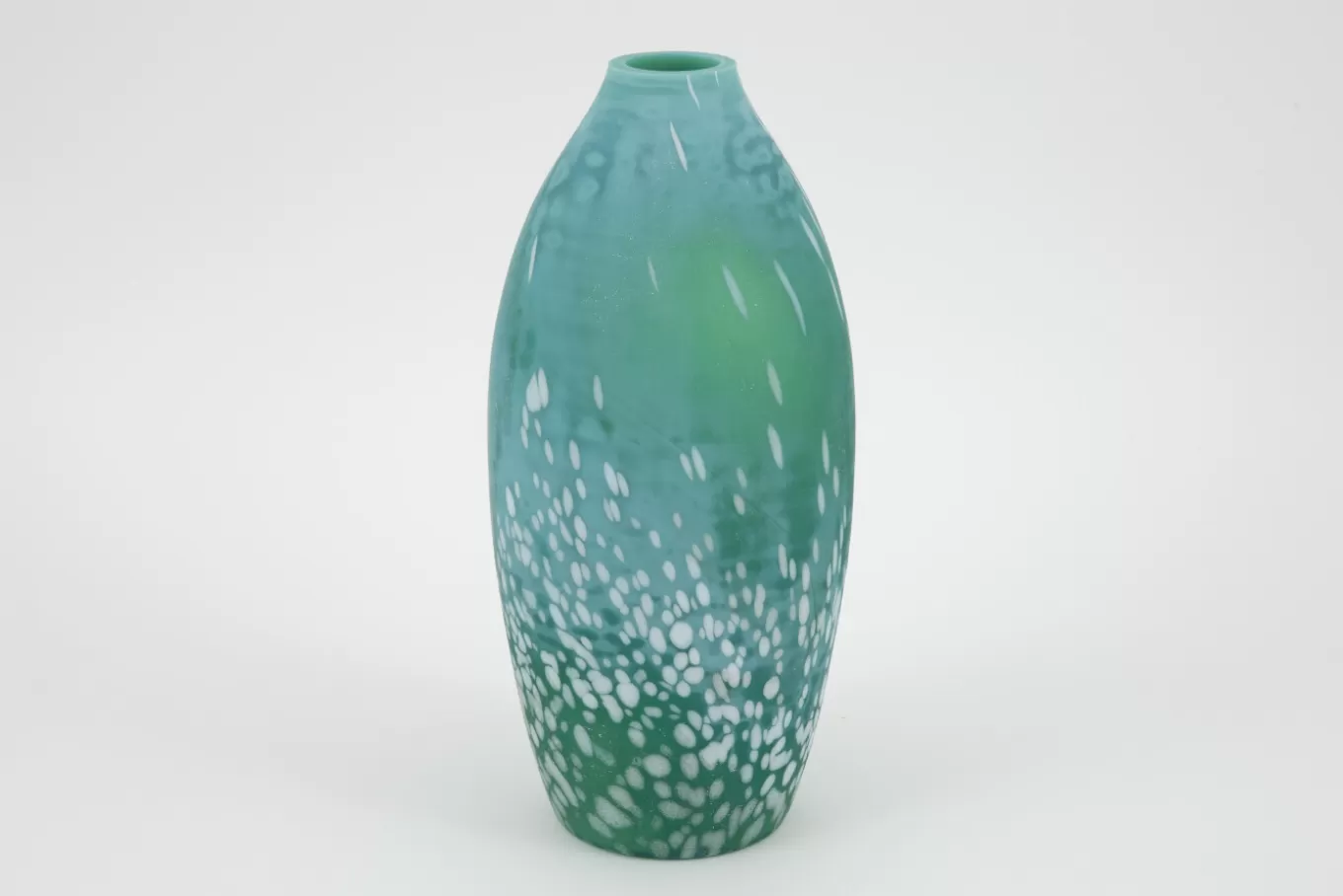 New DEGO, vase, verre, turquoise, S Pots Et Vases | Décoration