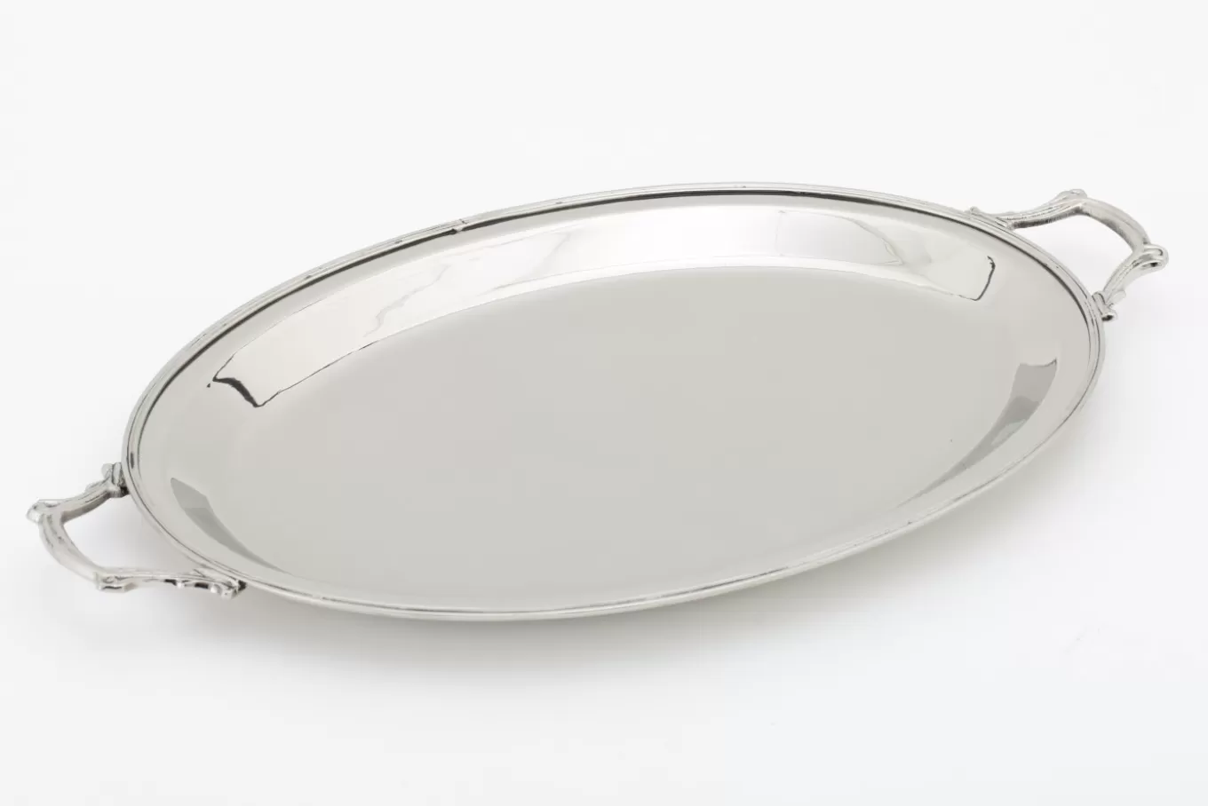 Flash Sale FERMONT, plateau, ovale, nickel Plateaux | Accessoires