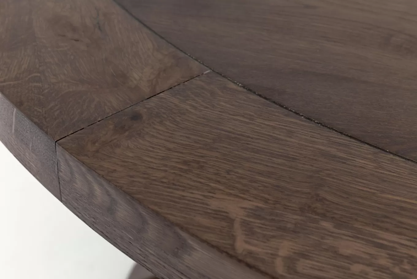 Outlet FORINO, table de salle à manger, chêne fumé, ronde, 110 cm Tables | Tables De Salle À Manger