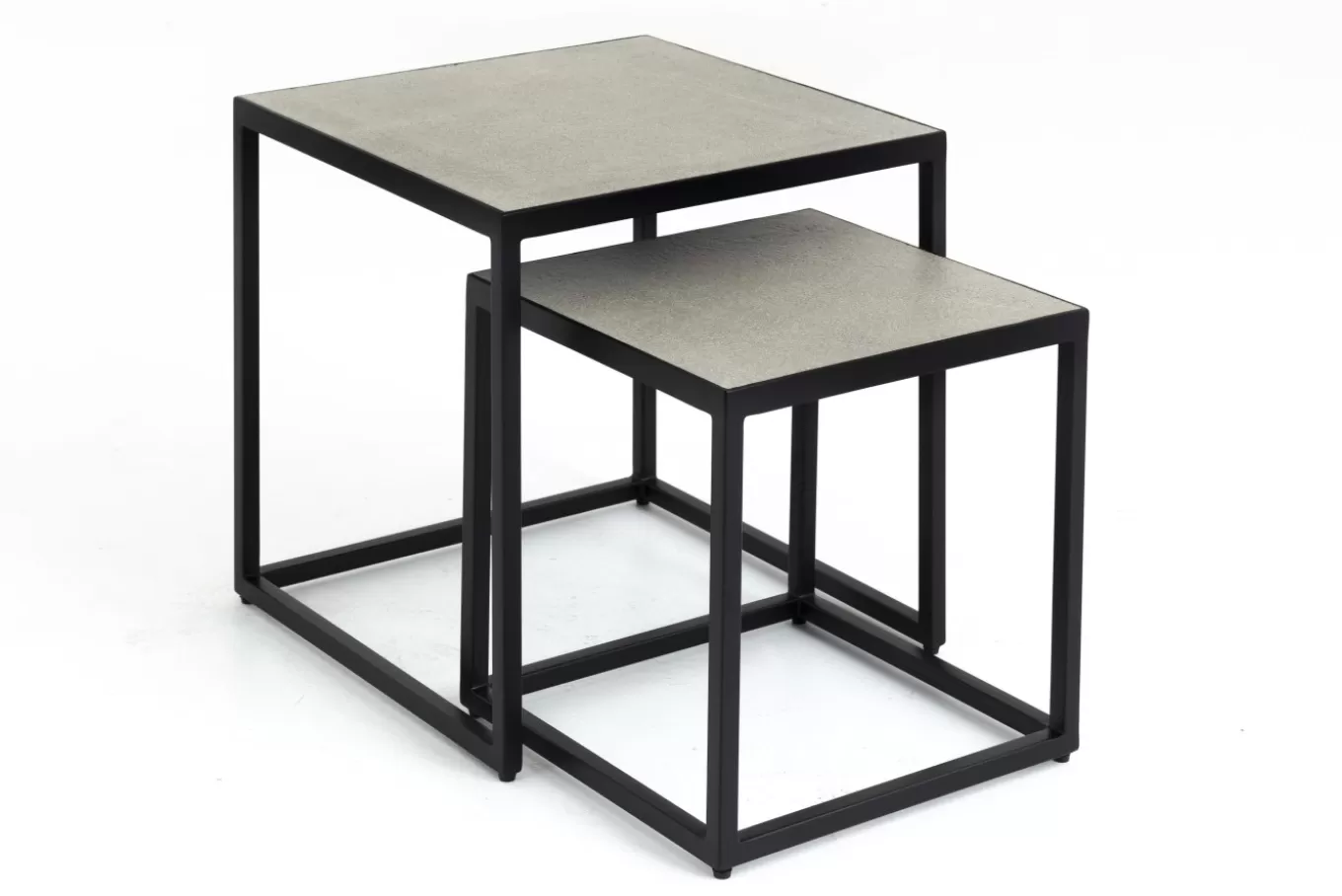 Fashion HAYES, bout de canapé, carré, set de 2 Tables D’Appoint & Consoles | Tables D’Appoint & Consoles