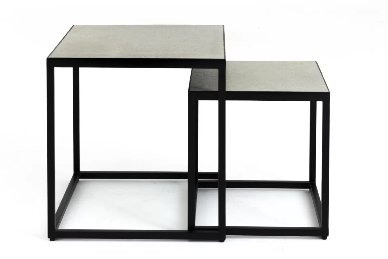 Fashion HAYES, bout de canapé, carré, set de 2 Tables D’Appoint & Consoles | Tables D’Appoint & Consoles