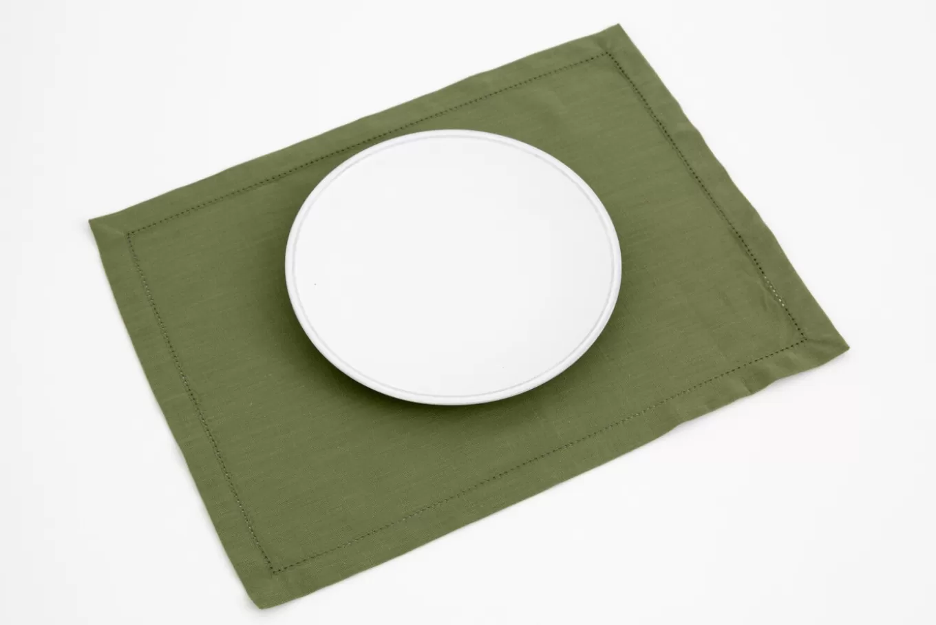 Shop KATIE, set de table, bronze green Sets De Table Et Porte-Couverts | Textile