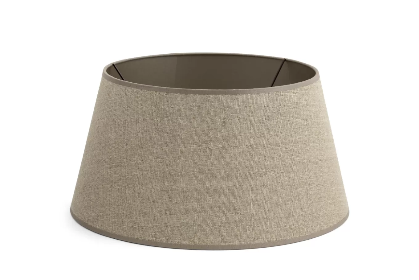 Flash Sale LINDRO, abat-jour, naturel et argent, cylindrique, 40 cm Abat-Jour | Luminaire