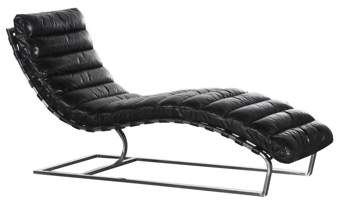 Outlet MASON, chaise longue, cuir, vintage, Fauteuils | Sièges