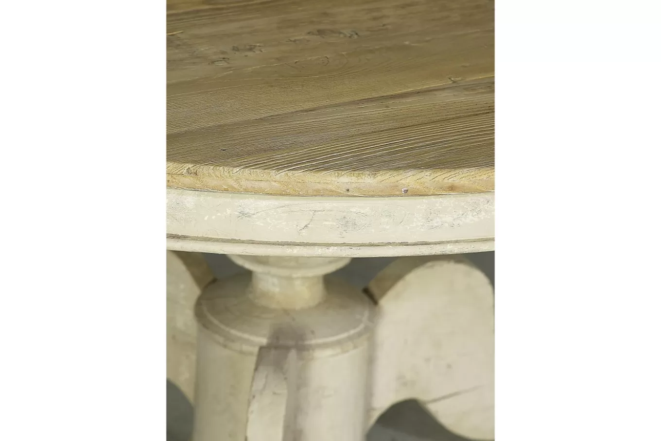 Sale MILAN, table de salle à manger, ronde, bois recyclé, 140 cm, modèle 1 Tables | Tables De Salle À Manger