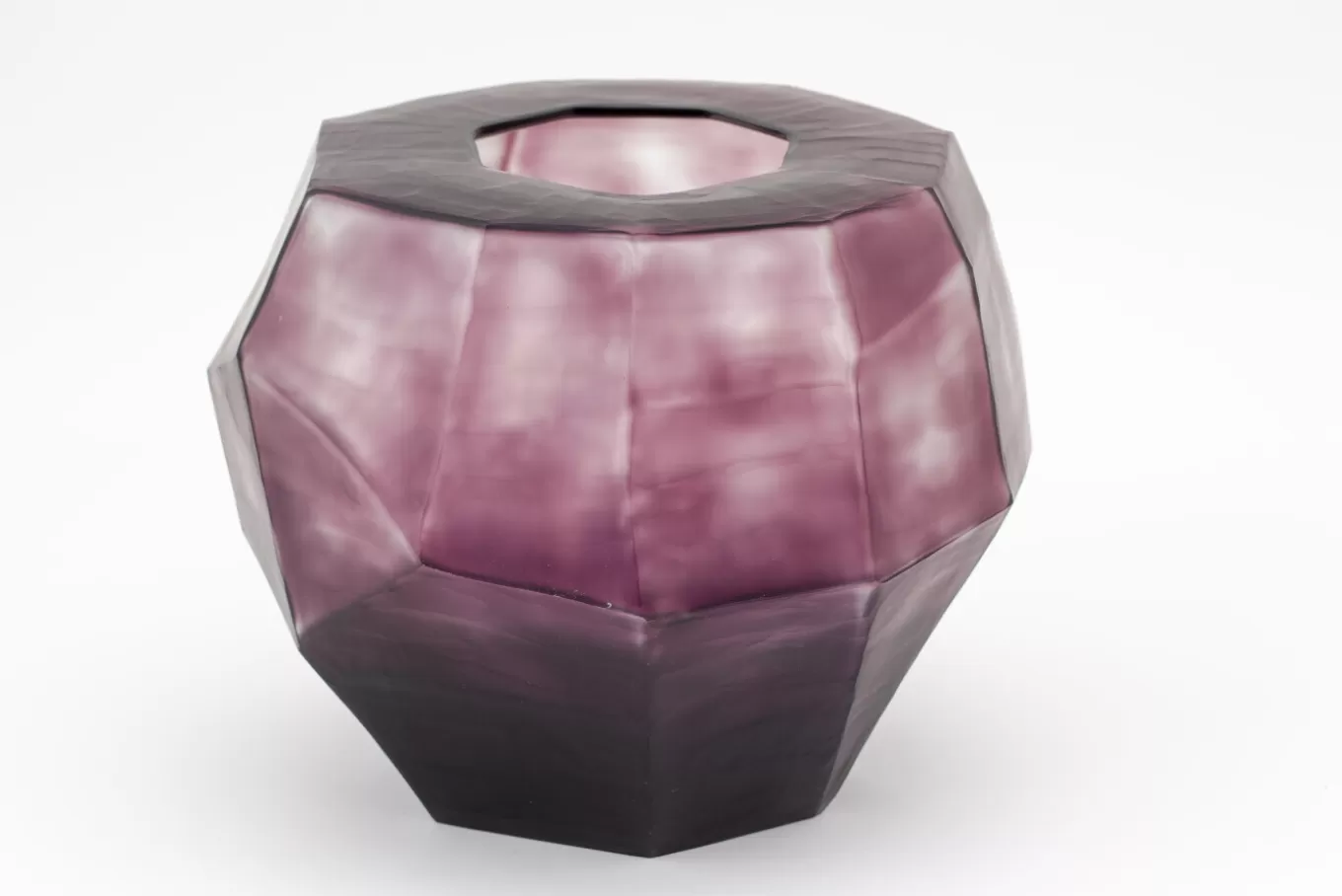 Clearance NADIA, vase, verre, 30x30x26,5 Décoration | Pots Et Vases