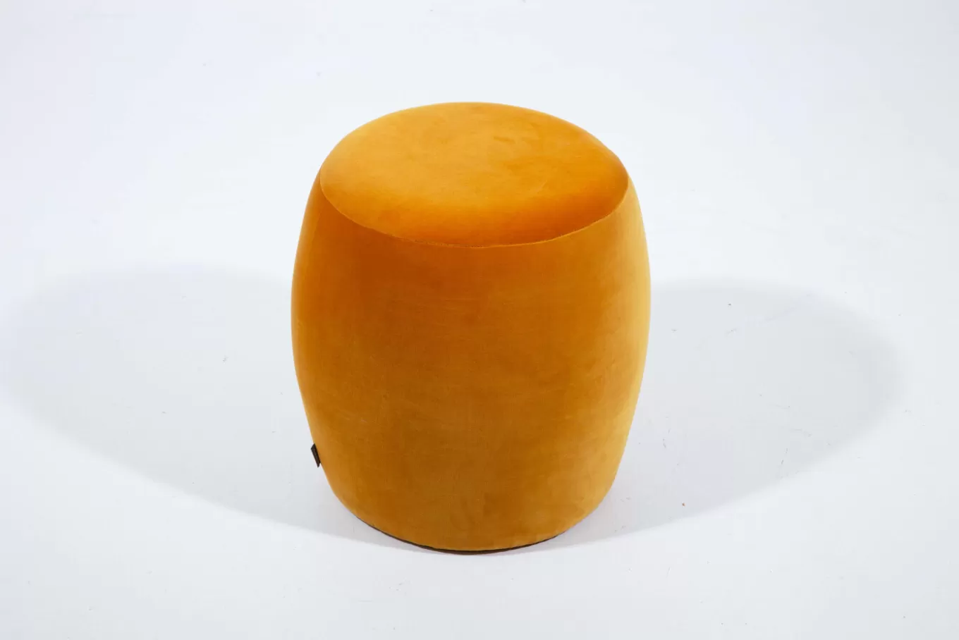 New NISSY, pouf, Ø 46, ocre Poufs Et Bouts De Canapé | Sièges