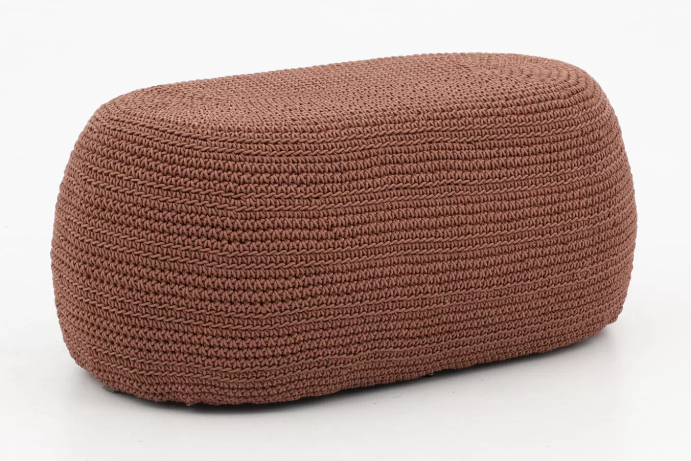 Clearance SARINO, pouf de jardin, ovale Banquettes | Fauteuils