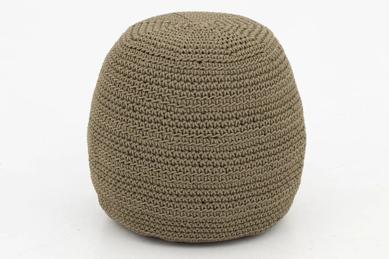 Store SARINO, pouf de jardin, Ø51x47 Banquettes | Fauteuils