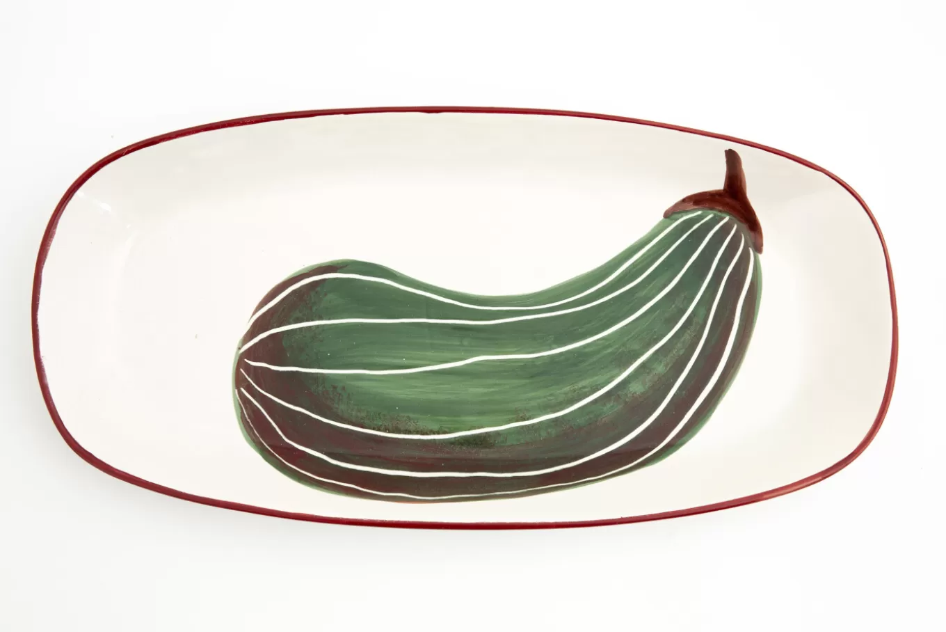 New VEGETAL, plateau, ovale, courgettes, L Plats | Plats